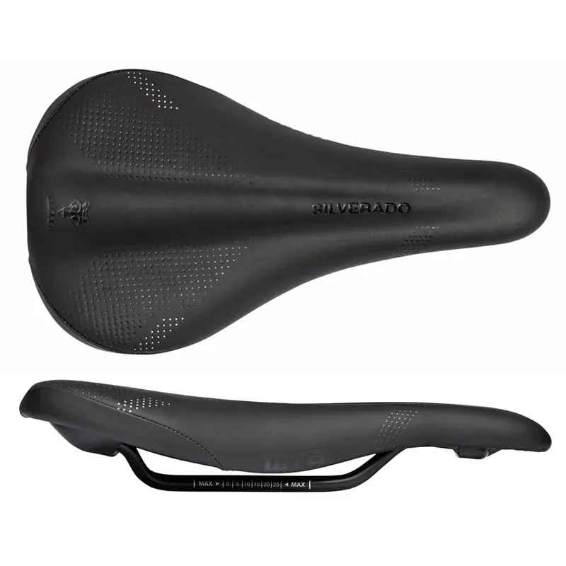 WTB Silverado 265 Steel Saddle In Black