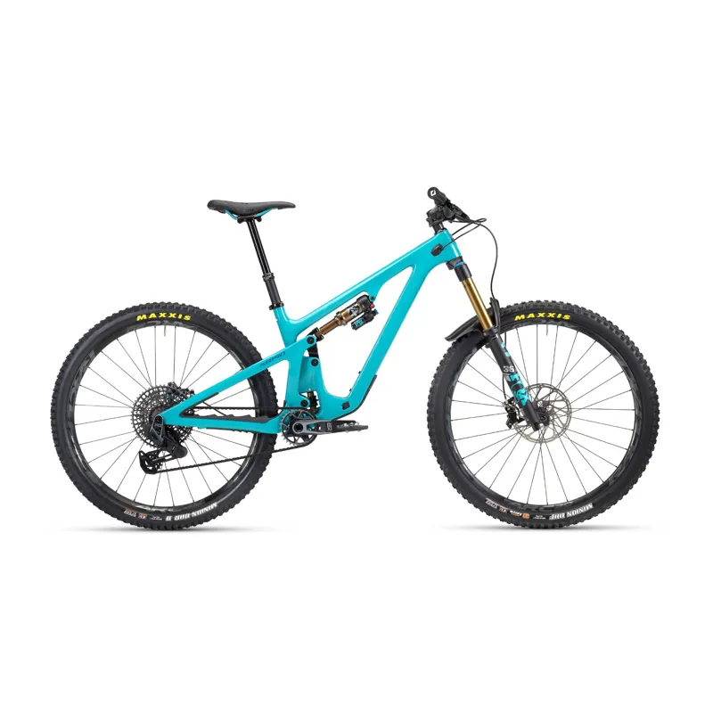 Yeti SB140 T-Series T3 X0 Lunch Ride Mountain Bike in Turquoise