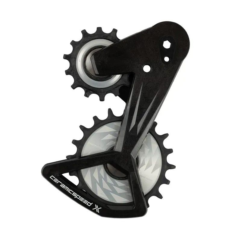 CeramicSpeed OSPW X SRAM Red XPLR E1 Derailleur in Silver