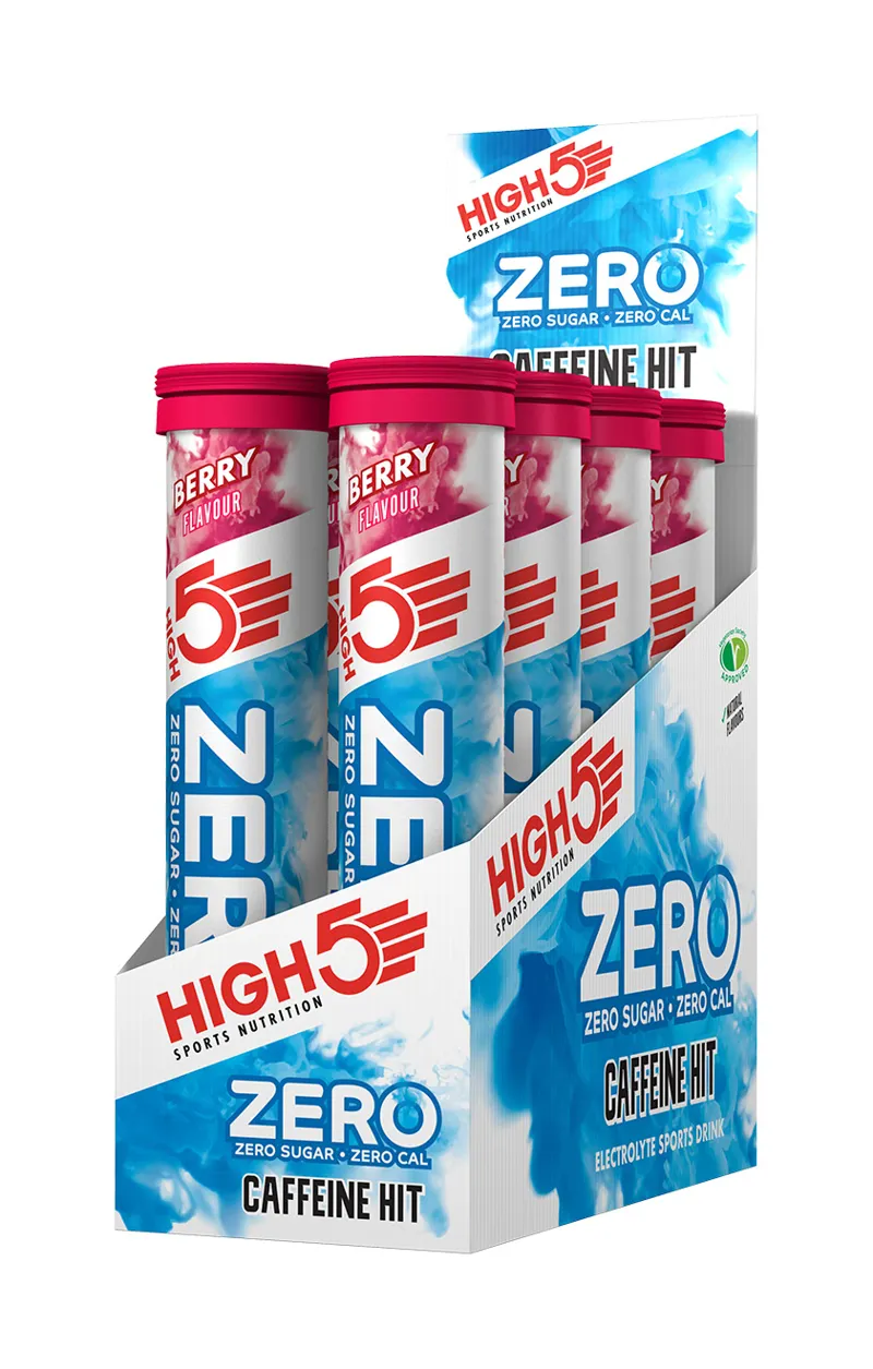 High5 ZERO Caffeine Hit Hyrdation Tablets in White