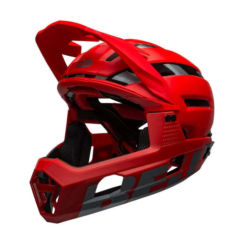 Bell Super Air R MIPS MTB Full Face Helmet in Red